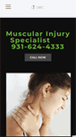 Mobile Screenshot of muscularinjuryspecialist.com